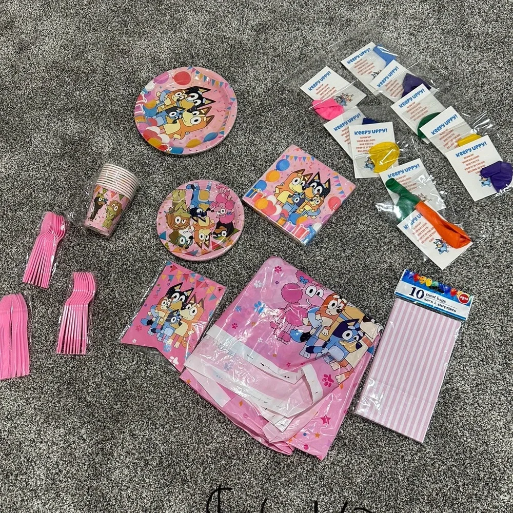 Bluey birthday party supplies